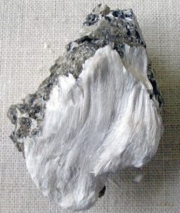 Asbestos (photograph courtesy of Wikipedia)