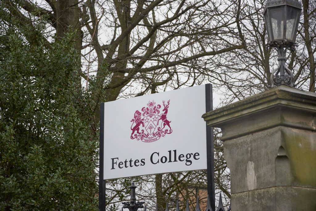 Fettes College (sign)