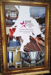 Johnstone's Paints Painter Of The Year 2016 Health & Education